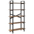 vidaXL Regál na knihy 5 úrovní 100 x 33,5 x 178 cm Kompozitné drevo