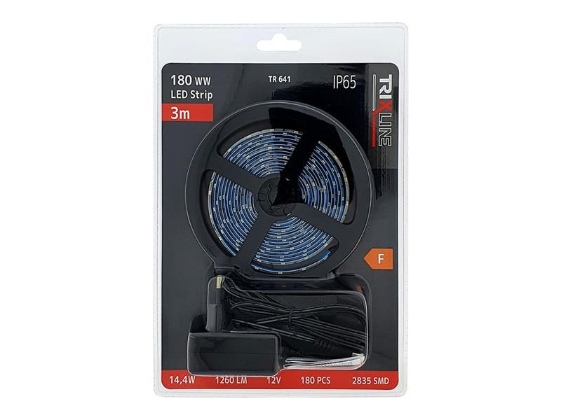 LED pásik 12V 2835 60LED/m IP20 14,4W TRIXLINE TR 641 3m