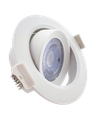 Bodové LED světlo 7W - kruhové TR 412 / 9451 Bílá TRIXLINE