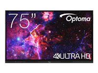 Optoma Creative Touch 3753RK - 75" Trieda uhlopriečky 3-Series displej LCD s LED podsvietením - interaktívny - Android - 4K UHD (2160p) 3840 x 2160