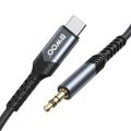BWOO AUX kábel 3.5mm - USB-C BO-AUX066 čierny