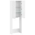 vidaXL Toaletná skriňa DELFT Biela 66 x 25,5 x 190 cm Kompozitné drevo