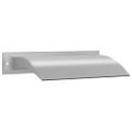 vidaXL Bazénová fontána strieborná 45x26x13 cm nehrdzavejúca oceľ