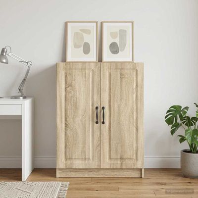 vidaXL Servírovacia skriňa Dub sonoma 66 x 34,5 x 87 cm