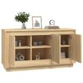 vidaXL Komoda dub sonoma 102x35x55 cm spracované drevo