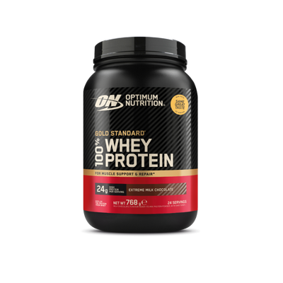 100% Whey Gold Standard - Optimum Nutrition, mimoriadne mliečna čokoláda, 768 g
