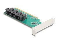 PCI Express x16 Card to 4 x internal SFF