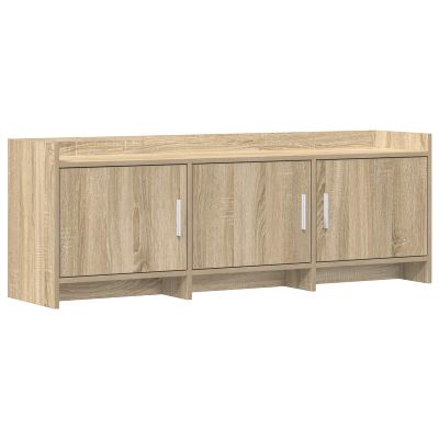 vidaXL TV skrinka 130 x 33 x 47 cm Dub sonoma Kompozitné drevo