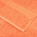 vidaXL Prémiové uteráky do sauny SOLUND 4ks oranžová 80x200cm 600 g/m2