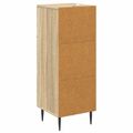 vidaXL Zásuvkový kabinet Dub sonoma 33 x 34,5 x 89,5 cm