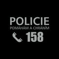 Detský kostým policajt s čiapkou s českou potlačou  (S) e-obal