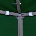 vidaXL Strieška na altánok 310 g/m², 3x3 m, zelená