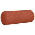 vidaXL Podložkové vankúše 2 pcs Červenooranžová Ø 15 x 40 cm