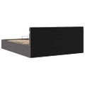 vidaXL Hydraulický posteľný rám+úložný priestor, LED, 160x200 cm
