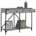 vidaXL Konzolový stolík sivý sonoma 100x39x78,5 cm kompozitné drevo