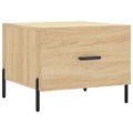 vidaXL Konferenčné stolíky 2 ks dub sonoma 50x50x40cm kompozitné drevo