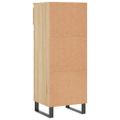 vidaXL Botník dub sonoma 40x36x105 cm spracované drevo