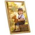 vidaXL Fotorámiky na stenu, koláž 3 ks, zlaté 50x70 cm, MDF