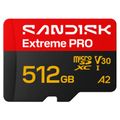 SanDisk Extreme PRO SDXC 512GB 250MB/s V30 + ada