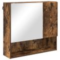 vidaXL Sada kúpeľňového nábytku 2 ks Dymová dub 61 x 35 x 64 cm