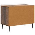 vidaXL Nočný stolík Staré drevo 62 x 34,5 x 49,5 cm Kompozitné drevo