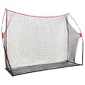 vidaXL Golfová trénovacia sieť 356x92,5x215 cm kovová