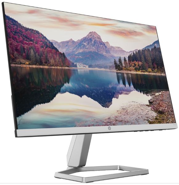 HP/M22f/21,5"/IPS/FHD/75Hz/5ms/Blck-Slvr/2R LED monitor, 21,5", IPS, 1920x1080, 5ms, 300cd/m2, VGA, HDMI, energ. tr. E, striebro-cierny