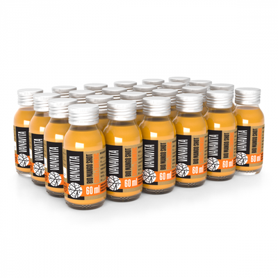 BIO Mango shot s chilli a kurkumou - VanaVita, 24 x 60 ml