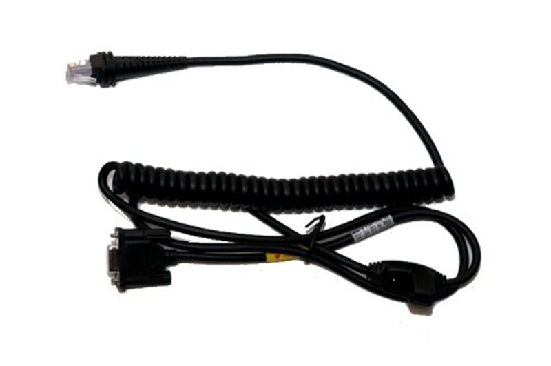 RS232 kábel (+/-12V signals), black, DB9 Male, 3m