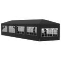 vidaXL Párty stan 3x12 m, antracitový