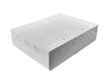 Rozvodný SRn-24/B (N+PE) IP40 plastový 2x12 stenný / biely dvierka
