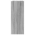 vidaXL Konzolový stolík sivý sonoma 100x35x90 cm kompozitné drevo