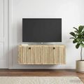 vidaXL Nástenná TV skrinka Nástenný Dub sonoma 78,5 x 41 x 30 cm