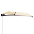 vidaXL Ručne zaťahovacia markíza s LED 600x300 cm žlto-biela
