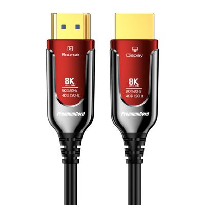 PremiumCord Ultra High Speed ??HDMI 2.1, optický, 20m