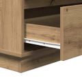 vidaXL Nočný stolík Remeselný dub 71 x 34,5 x 75 cm Kompozitné drevo