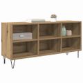 vidaXL TV skrinka 103,5 x 30 x 50 cm Remeselný dub Kompozitné drevo