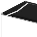 vidaXL Voľne stojaca ručne zaťahovacia markíza 600x350 cm, antracitová