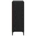 vidaXL Servírovacia skriňa Čierny dub 69,5 x 32,5 x 90 cm