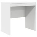 vidaXL Stôl Biela 125,5 x 50 x 127 cm 2 ks