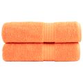 vidaXL Premium sprchové uteráky SOLUND 2 ks Orange 70x140 cm 600 gsm