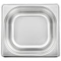vidaXL Gastronádoby 12 ks, GN 1/6, 65 mm, nehrdzavejúca oceľ