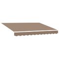 vidaXL Elektrická Retrakovateľná Markíza Sivohnedá 3 x 2 m