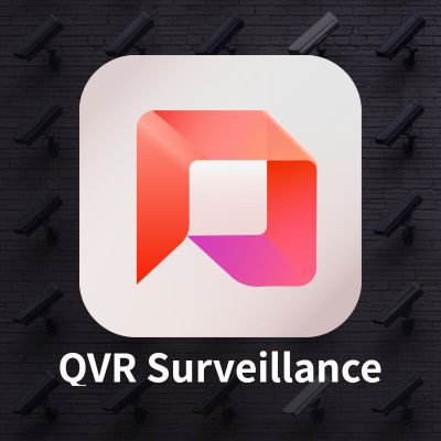 QNAP LS-QVRSURV-4CH-EI - QVR Surveillance licencie pre 4 ďalšie kamery (elektronická verzia)