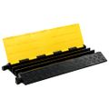 vidaXL Káblový gumený prejazd 3-kanálový 93 cm