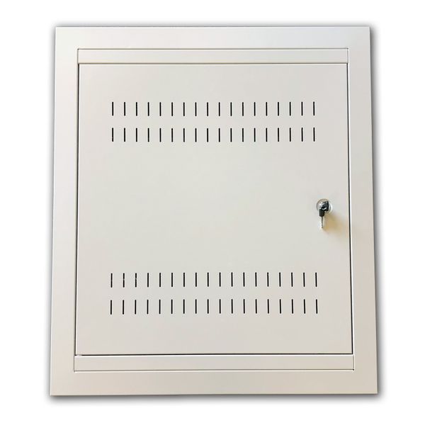 Datacom 19'' rozvádzač pod omietku 4U+2U/150mm plech