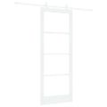 vidaXL Posuvné dvere ORKDAL 83 x 211 cm Biela