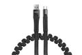 Kábel micro USB pružinový 120CM U-12 AMiO-02529