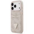 Puzdro Guess 4G Double Card Triangle pre iPhone 17 Pro ružové