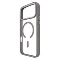 Priehľadný obal Color Clear Mag pre iPhone 17 Pro 6,3" / 18 Pro 6,3" strieborný